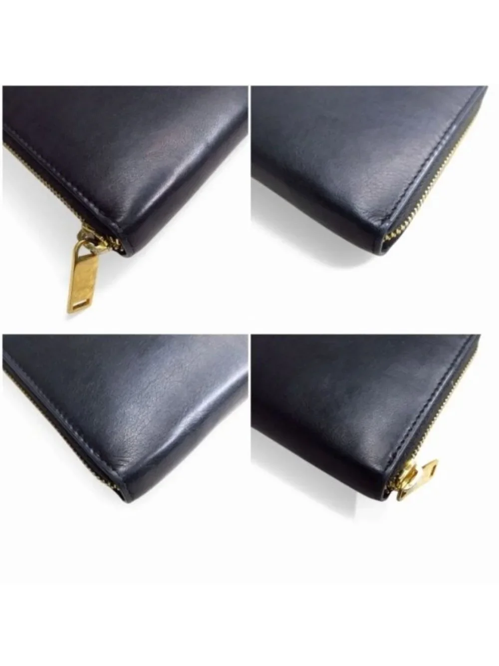 Saint Laurent Paris Cassandra Wallet Round Zip Logo Black - Picture 4 of 9